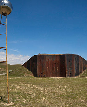 Qinghai atomic city patriotism memorial park